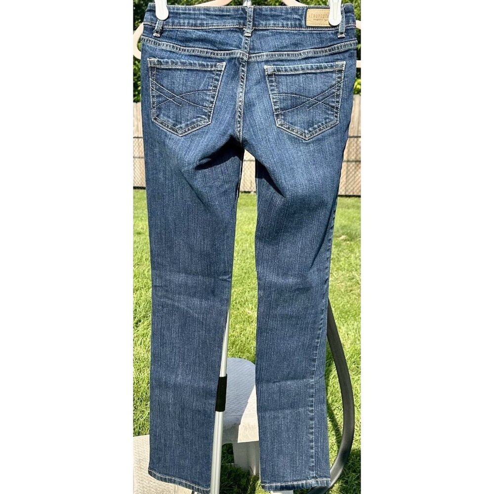 Aeropostale Skinny Jeans Women’s Size 4 Blue Low Rise 99% Cotton W 28” L 30” EUC